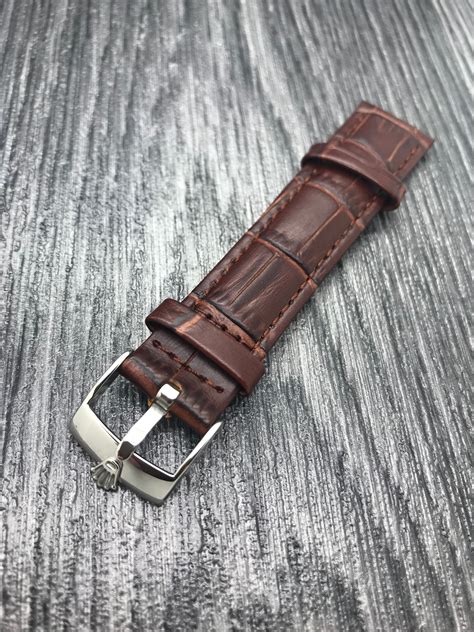 leather rolex watch band|genuine rolex leather watch bands.